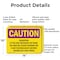 Signmission Radiation & Laser Sign, 10 in H x 14 in W, Aluminum, Rectangle OS-2PACK-CR-A-1014-L-10206 - alternate 8